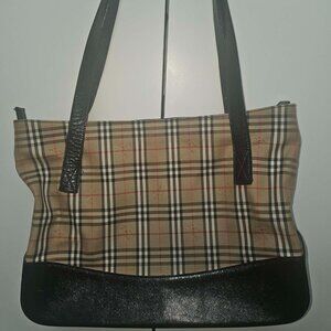 Burberry Nova Check Tote Bag